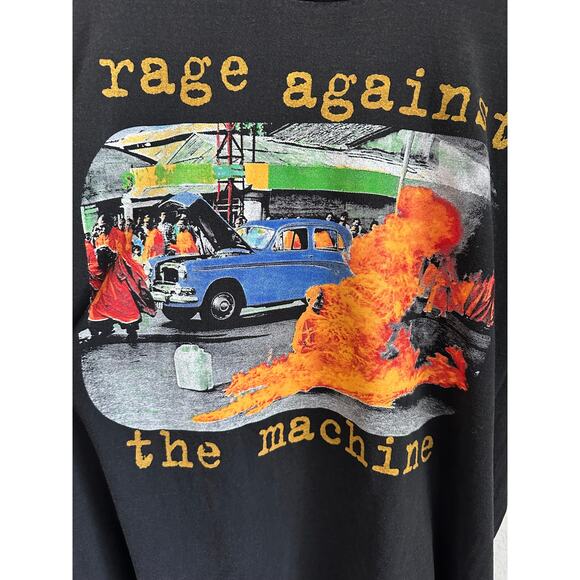 Rage Against the Machine Vintage Reprint Brockum Tag Single Stitch T-shirt - Picture 3 of 5